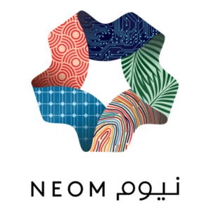NEOM organizational partnership logo in consulting network