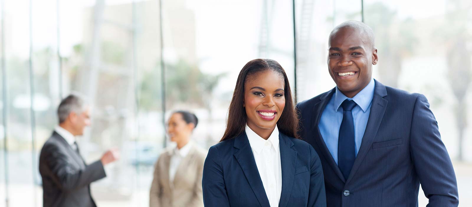 Business executive participating in management consulting workshop